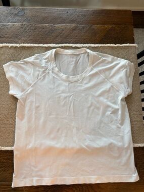 lululemon athletica White Swiftly Tech Waist Length size 14